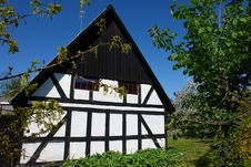 Traditional Classic Style Danish Country House Royalty Free Stock Photo Traditional Classic Style Danish Country House Royalty Free Stock Photo
