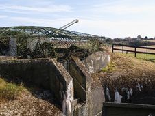 German Bunker Of World War II Stock Photo