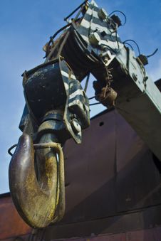 Crane Hook Royalty Free Stock Images Crane Hook Royalty Free Stock Images