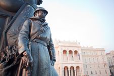 Monument At A Soldiers, Trieste Stock Images Monument At A Soldiers, Trieste Stock Images