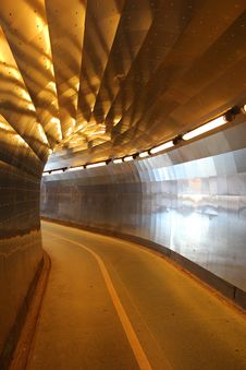 Underground Tunnel Stock Photography Underground Tunnel Stock Photography