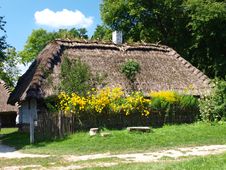 Old Wooden House, Lublin, Poland Stock Photos Old Wooden House, Lublin, Poland Stock Photos