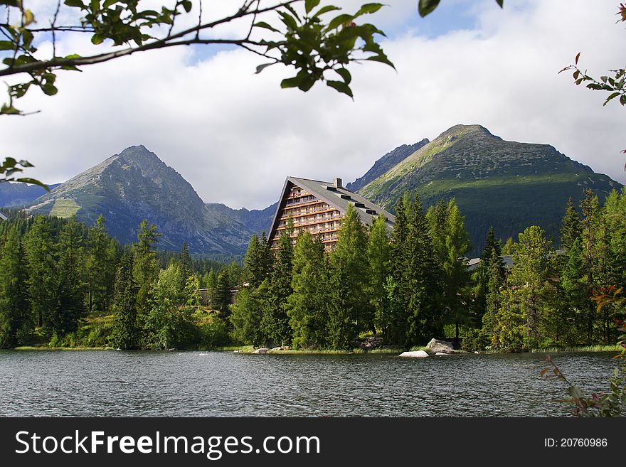 Lake Strbske pleso, High Tatras, Slovakia