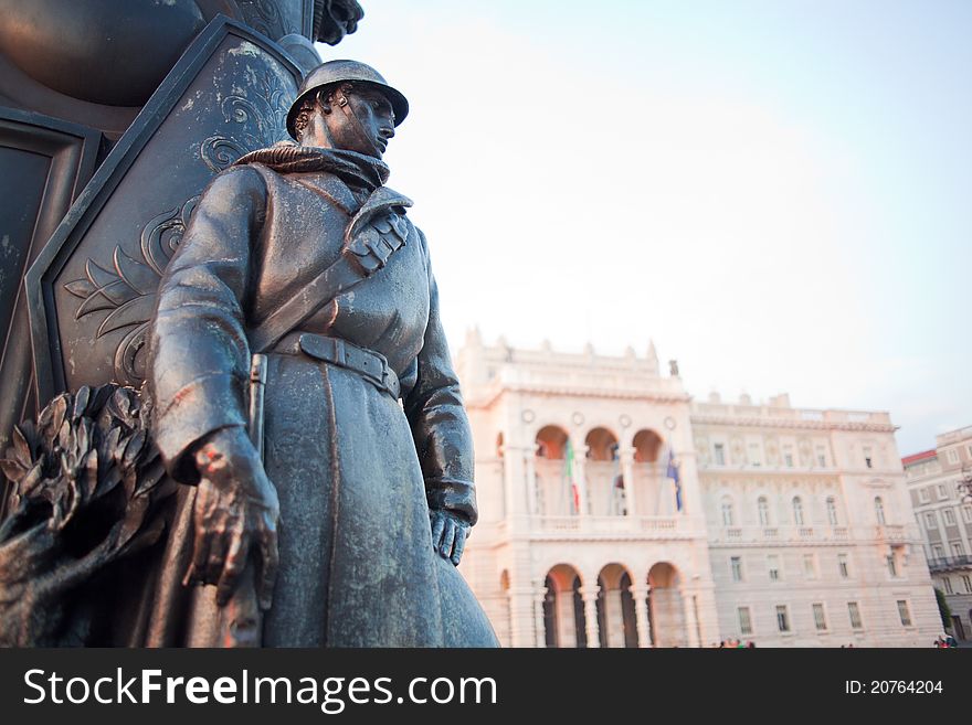 Monument At A Soldiers, Trieste