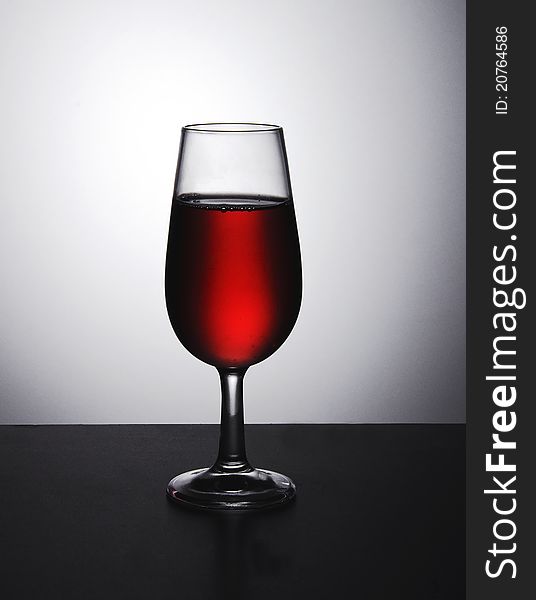 The Glass Of Red Wine