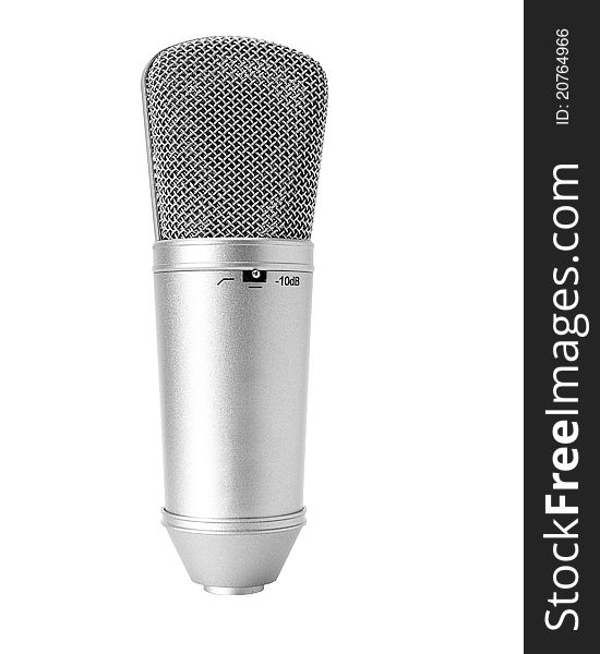 Studio Microphone - Isolated