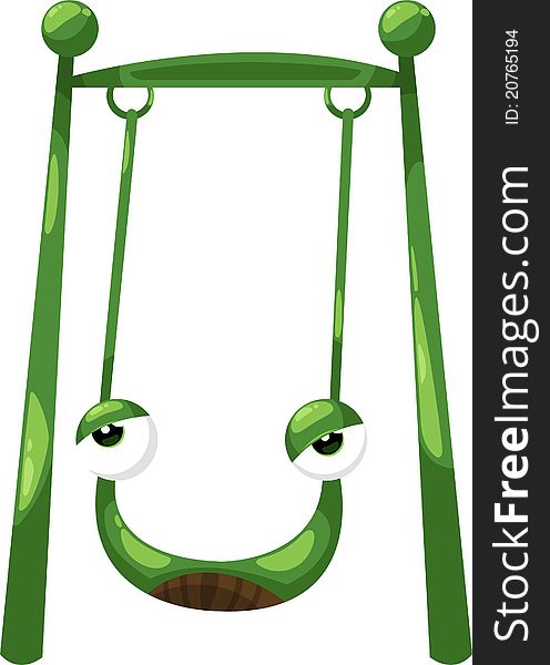 Frog swing vector