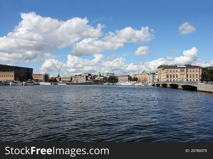 Gamla Stan dictrict in Stockholm, Sweden