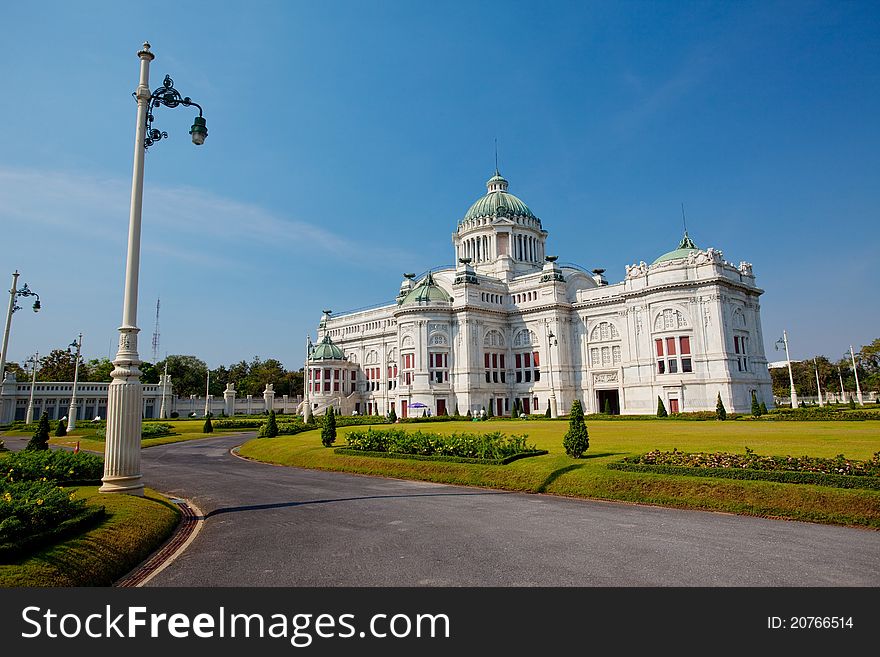 Ananta Samakom Throne Hall in Bangkok, Thailand