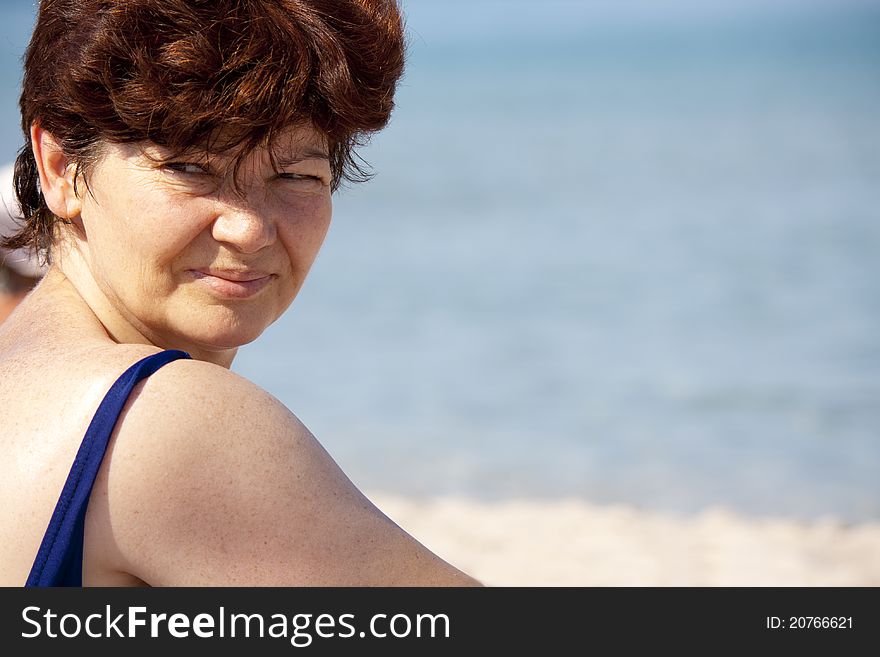 The Woman On The Beach.