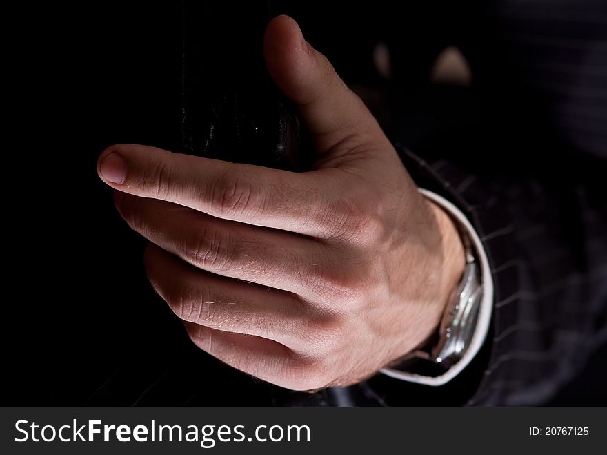 The Hands Of A Businessman