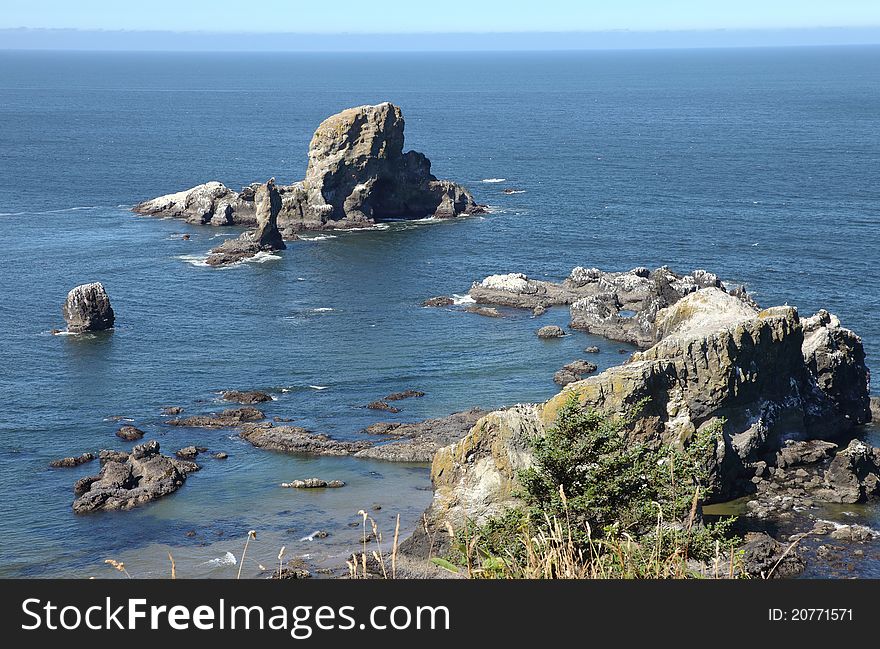 Ecola State Park, Oregon Coast & Pacific Ocean.