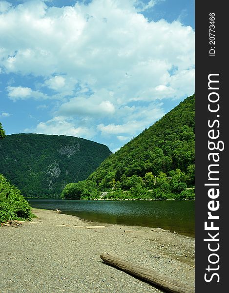 Mountains Along The River.