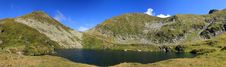 Mountain Lake, Fagaras, Romania Royalty Free Stock Photography