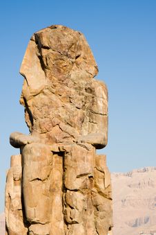 Colossi Of Memnon Royalty Free Stock Photo Colossi Of Memnon Royalty Free Stock Photo