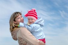 Happy Mother And Child Royalty Free Stock Images