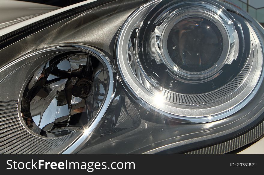 Modern car headlights