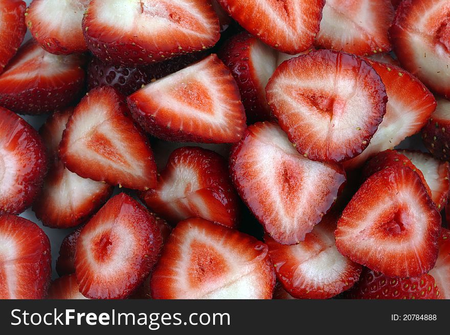 Fresh strawberries nourishing and healthy food. Fresh strawberries nourishing and healthy food