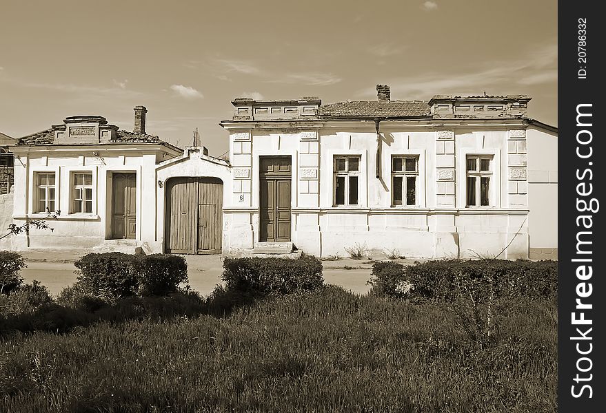 Old Houses Of Evpatoria, Crimea, Ukraine