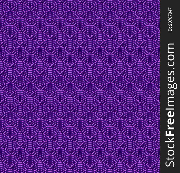 Abstract purple tiled circle background. Abstract purple tiled circle background