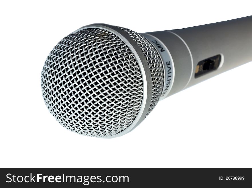 Microphone for voice and strengthen