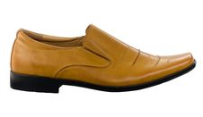 Nice Brown Leather Men Shoe Royalty Free Stock Image Nice Brown Leather Men Shoe Royalty Free Stock Image