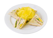Club Sandwich Royalty Free Stock Images