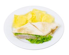Tuna Sandwich Royalty Free Stock Images