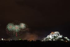 Potala Palace Firework Stock Photography Potala Palace Firework Stock Photography