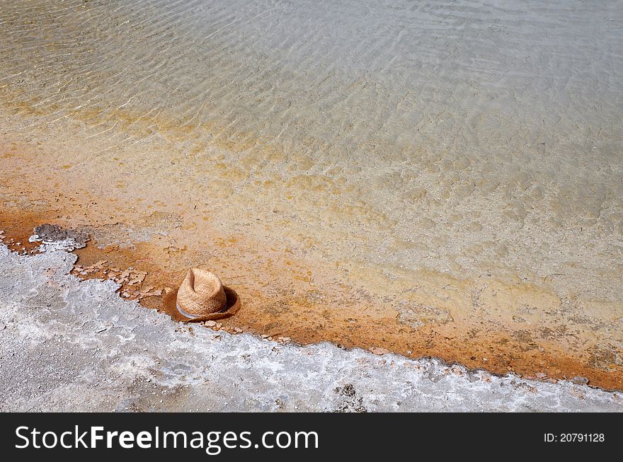 Mans Hat In Hot Spring