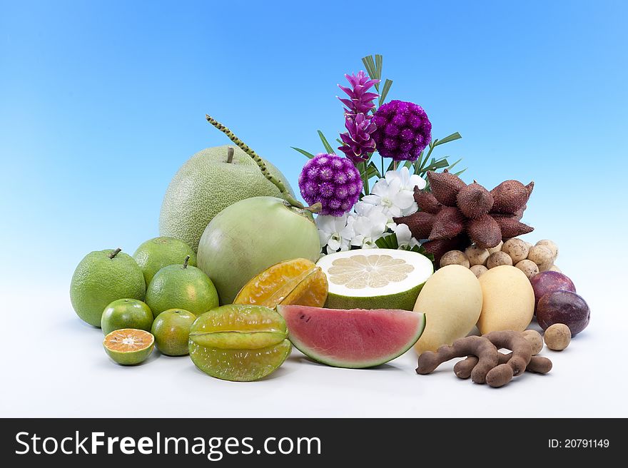 Healthy Thai Tropical Fruits