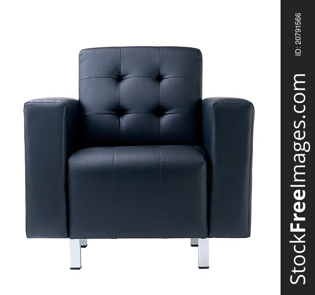 Nice and soft blue dark blue armchair fit any room or waiting area