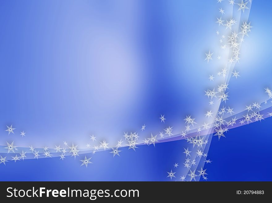 Blur background with stars and lines. Blur background with stars and lines