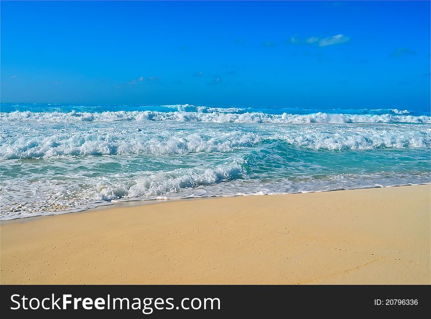 A beautiful sunny day at a sea shore resort at the north coast of egypt. A beautiful sunny day at a sea shore resort at the north coast of egypt