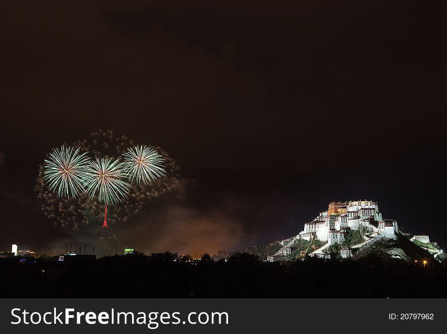 Potala Palace Firework