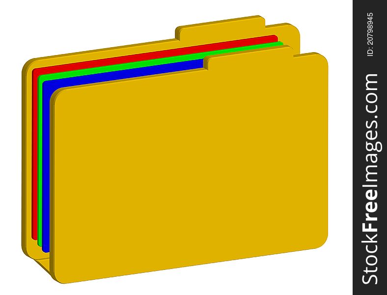 Color folder 3d