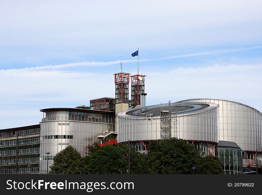 The European Parliament building, in Strasbourg, France. The European Parliament building, in Strasbourg, France