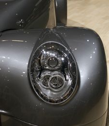 Headlight Of A Sports Car Stock Images Headlight Of A Sports Car Stock Images