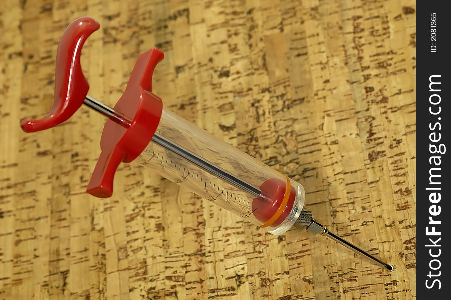 Photo of a Cooking Syringe