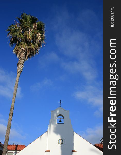 Mission in La Jolla, San Diego.