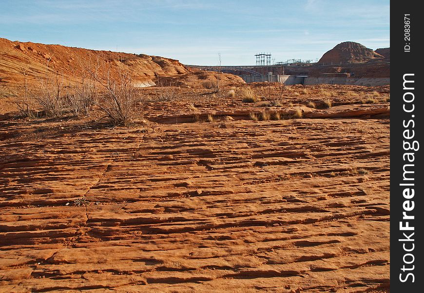 Rock Formation In The Glen Canyon