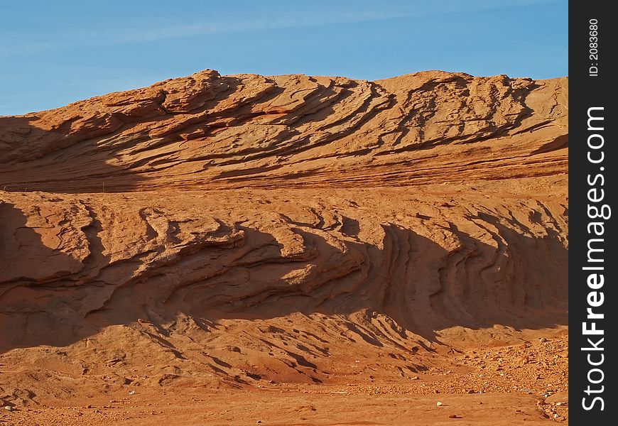 Rock Formation In The Glen Canyon