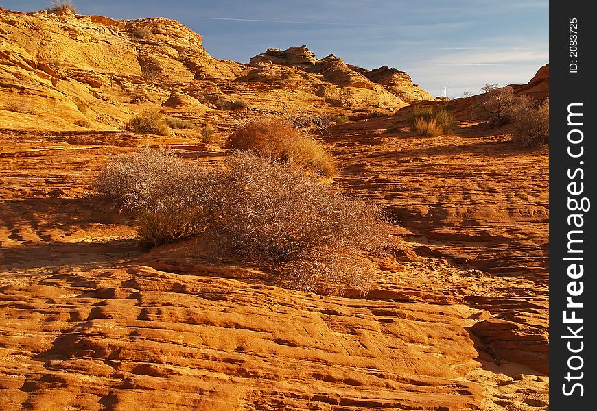 Rock Formation In The Glen Canyon