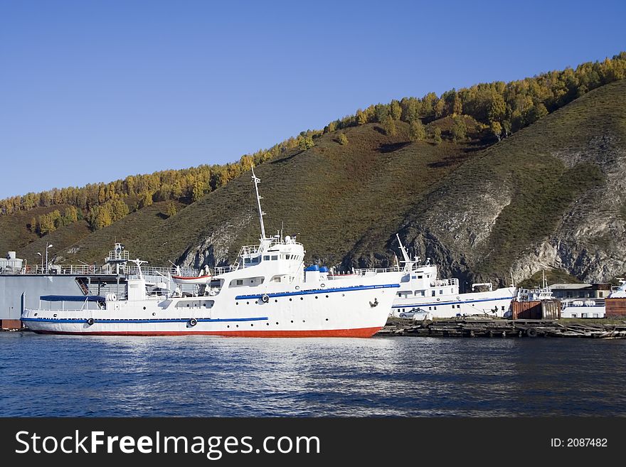 Port Baikal on the same name lake