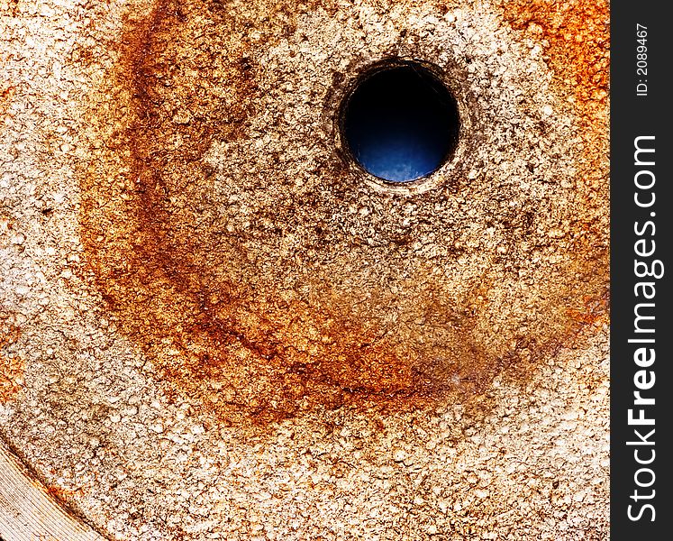 Picture of a Rusty detail texture