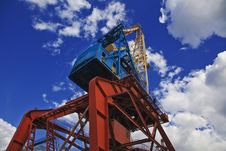 Portal Crane Royalty Free Stock Image