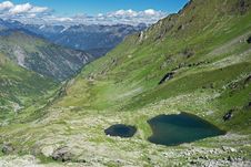 Lakes Valley Royalty Free Stock Photo Lakes Valley Royalty Free Stock Photo