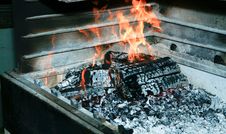 Wood Fire Royalty Free Stock Photography