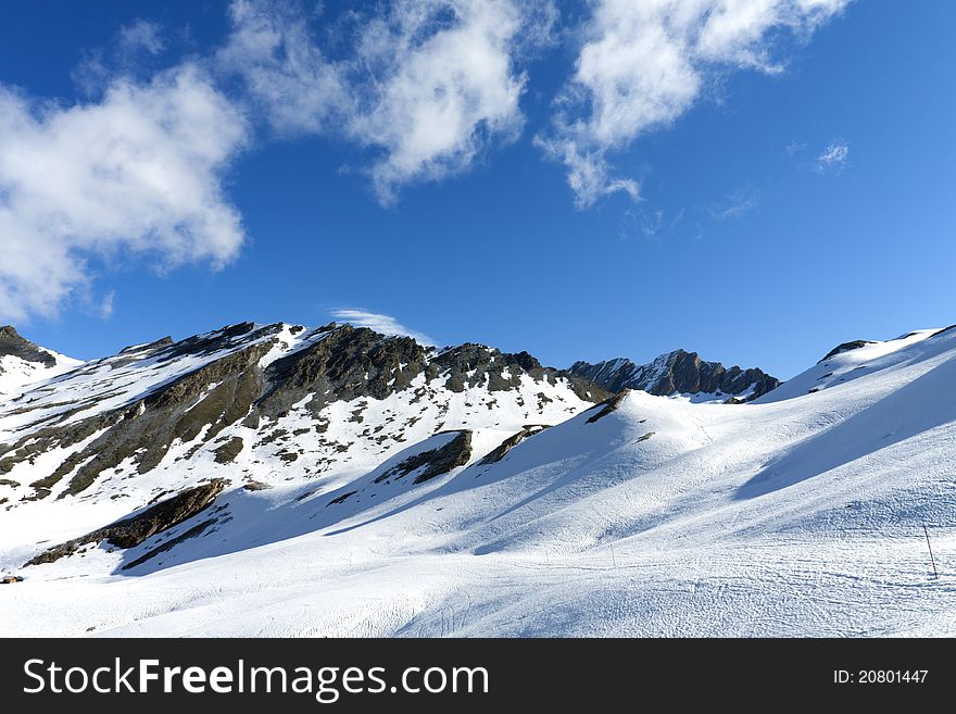 Site of the collar Agnel, the park of Queyras, department of the high Alps, France. Site of the collar Agnel, the park of Queyras, department of the high Alps, France