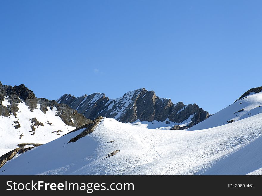 Site of the collar Agnel, the park of Queyras, department of the high Alps, France. Site of the collar Agnel, the park of Queyras, department of the high Alps, France